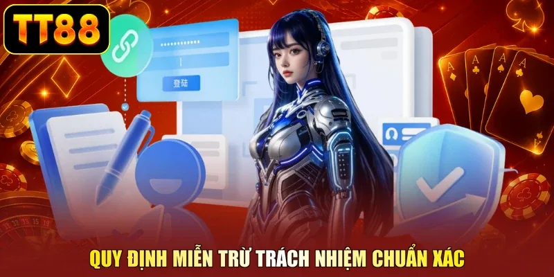 Quy định miễn trừ trách nhiệm chuẩn xác